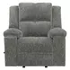 Bronco Plush Charcoal Rocker Recliner