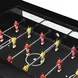 Rebel Black Foosball Gaming Table