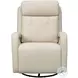 Gilbert Troy Cream Swivel Glider Power Recliner with Power Headrest And Lumbar
