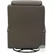 Gilbert Lynn Smokey Gray Swivel Glider Power Recliner with Power Headrest And Lumbar