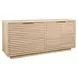 Giovanni Light Cerused Oak 4 Door Buffet