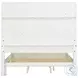 Camila Semi Transparent Creamy White California King Upholstered Panel Bed