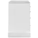 Eave Uplifting White 4 Drawer Accent Chest