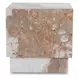 Layla Breccia Square Marble Top Side Table
