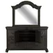Bellamy Peppercorn 8 Drawer Dresser with Arched Mirror