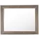 Lancaster Dovetail Gray 9 Drawer Dresser with Rectangular Mirror