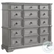 Brookstone Aged Grey Panel Bedroom Set