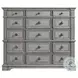 Brookstone Aged Grey Panel Bedroom Set