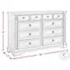 Brookstone Aged Grey Panel Bedroom Set
