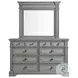 Brookstone Aged Grey Panel Bedroom Set