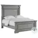 Brookstone Aged Grey Queen Panel Bed