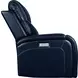 Glenwood Rainer Ocean Leather 88" Lay Flat Power Reclining Sofa with Power Lumbar and USB Charging