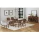 Thorin Light Gray Upholstered Dining Chair Set of 2
