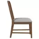 Thorin Light Gray Upholstered Dining Side Chair Set of 2
