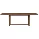 Thorin Brown 90" Extendable Rectangular Dining Table