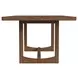 Thorin Brown 90" Extendable Rectangular Dining Table