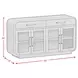 Thorin Brown 4 Glass Door Server
