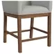 Thorin Light Gray Upholstered Counter Height Chair Set of 2