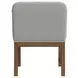 Thorin Light Gray Upholstered Dining Chair Set of 2