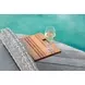 Bahia Tobago Gray Outdoor Reclining Chaise Lounge