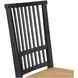 Magnolia Black Slat Back Side Chair Set of 2