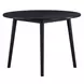 Willow Black Round Dining Room Set