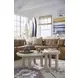 Sunset Cove Sanibel Brown Round Nesting Cocktail Table