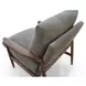 Arturo Brown Leather Upholstered Accent Chair