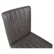 Demi Brown Leather Upholstered Dining Chair Set of 2