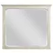 Litchfield Sunwashed and Brown 10 Drawer Cotswold Dresser with Rectangular Landscape Mirror