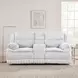 Goodland Gray Double 85" Reclining Loveseat with Center Console