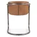 Chiavari Chestnut Leather Dining Chair