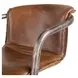 Chiavari Chestnut Leather Dining Chair