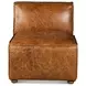 Chiavari Cocoa Brown Leather Modular Sectional 