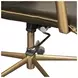 Chiavari Emerald Green Leather Upholstered Swivel Office Chair