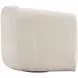 Grande Beige Upholstered Swivel Accent Chair