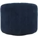 Grande Blue Upholstered Swivel Accent Chair