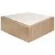 Granger Cerused Oak 40" Square Coffee Table
