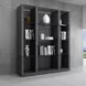 Cloud Gray High Gloss Wall Unit