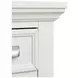 Harborwick White Dove 7 Drawer Dresser with Rectangular Mirror