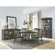 Oaklyn Rise Peppercorn 48" Round Dining Table