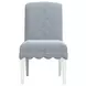 Haven Sea Blue Upholstered Side Chair Set of 2