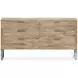 Tribeca Beige Upholstered Panel Bedroom Set