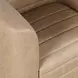 GT Brown Upholstered Swivel Accent Chair