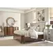 Vantage Warm Brown 9 Drawer Tourmaline Richmond Dresser with Rectangular Landscape Mirror