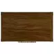 Eave Brown 2 Drawer Nightstand