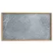 Loft Brown and Gray Rectangular Marble Top Cocktail Table with 2 Drawers