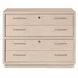 Marlowe Polished Limestone Leather Executive Home Office Set