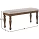 Joanna Brown 44" Upholstered Bench
