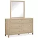 Meadowrise Sandstone Beige Panel Bedroom Set